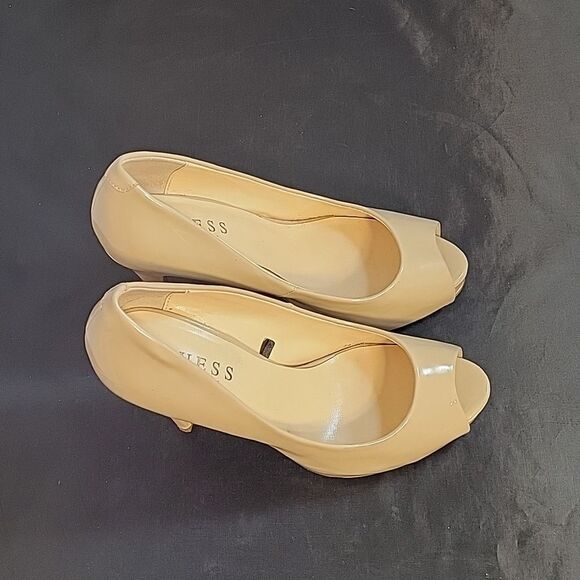 GUESS WOMEN"S WGROSALIE4-R PEEP TOE HIGH HEEL STILETTOS PUMP G1 - Picture 5 of 13